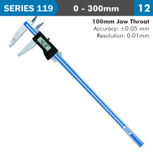 DIG. CALIPER 300milimeter 0.05milimeter ACC. S/STELL 0.01milimeter RES.