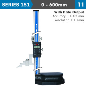 DIG. HEIGHT GAUGE 600milimeter 0.05milimeter ACC. 0.01milimeter RES. S/STEEL