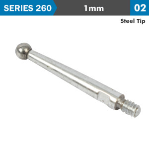 STYLI DIAL TEST INDICATOR STEEL TIP 1milimeter