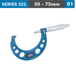 OUTSIDE MICROMETER 50-75milimeter 0.005milimeter ACC. 0.01milimeter GRAD.
