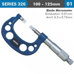 BLADE MICROMETER 100-125milimeter (0.01milimeter)