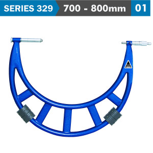 OUTSIDE MICROMETER 700-800milimeter 0.018milimeter ACC. 0.01milimeter GRAD. WITH EXTENSION