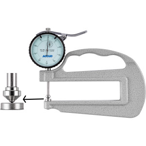 THICKNESS GAUGE 10milimeter 0.02milimeter ACC. LARGE DEPTH STEEL ANVIL 0.01milimeter GRAD.
