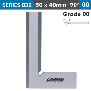 BEVELED EDGE SQUARE 90 DEG. GRADE 00 50X40milimeter