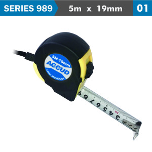 MEASURING TAPE 5M X 19milimeter 1milimeter GRAD. NYLON COATING